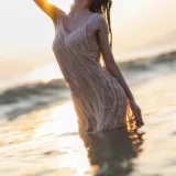 桜桃喵《潮汐》主题写真：33张全套美图