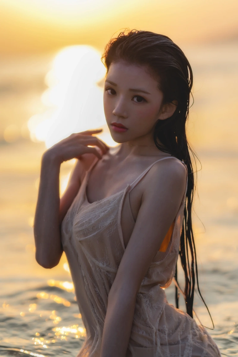 桜桃喵《潮汐》主题写真：33张全套美图