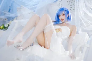 瓜希酱《碧蓝航线 恰巴耶夫·白骑兵的旋律》主题写真：20张全套美图