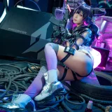 阿包也是兔娘《小葡萄》主题写真：27张全套美图