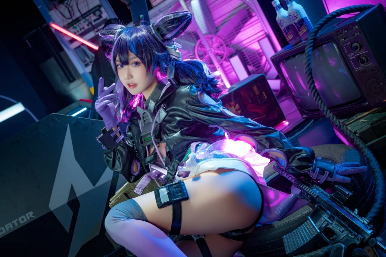 阿包也是兔娘《小葡萄》主题写真：27张全套美图