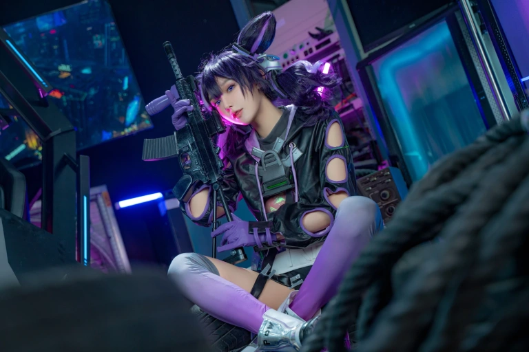阿包也是兔娘《小葡萄》主题写真：27张全套美图