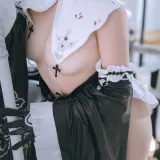 日奈娇(椎名莜)《2B奶盖女仆》主题写真：88张全套美图