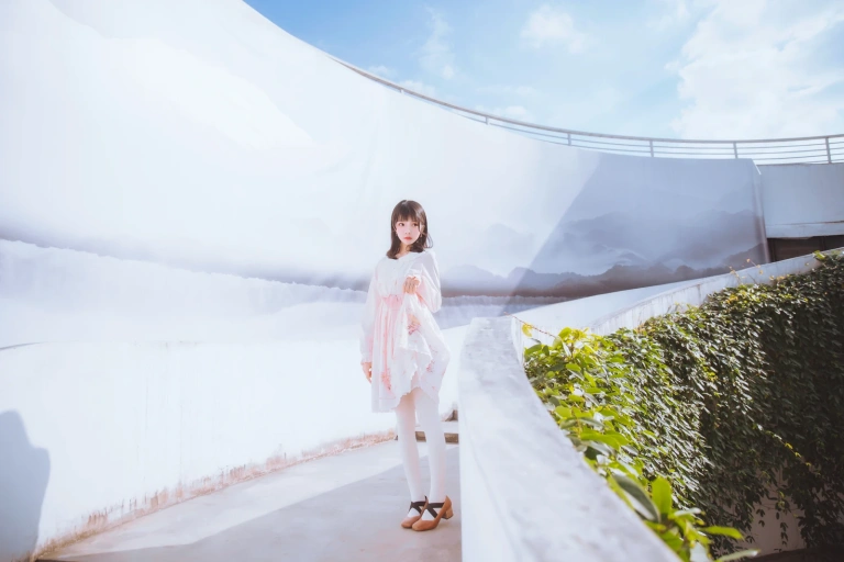 桜桃喵《清新×4》主题写真：48张全套美图