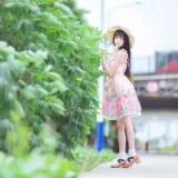 桜桃喵《清新×4》主题写真：48张全套美图