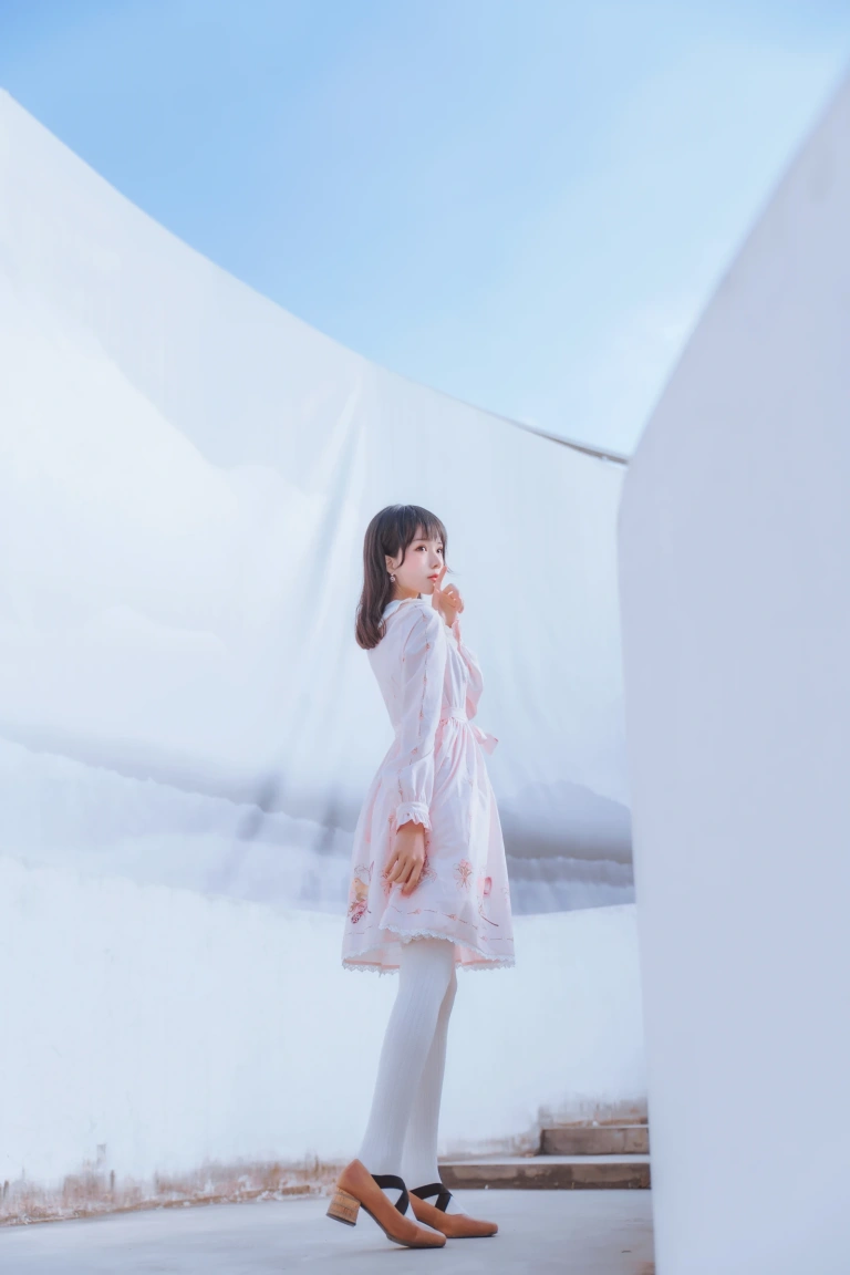 桜桃喵《清新×4》主题写真：48张全套美图