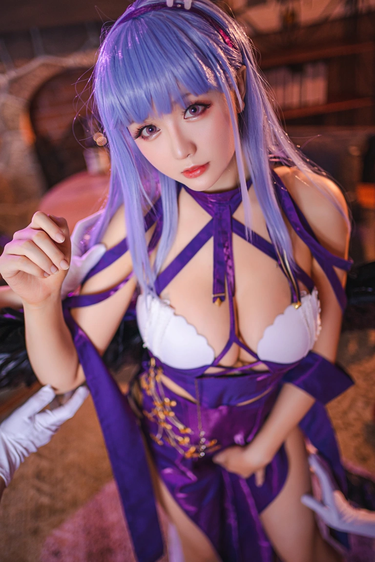 星之迟迟《《琉璃之宴》 黛朵》主题写真：25张全套美图