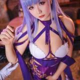星之迟迟《《琉璃之宴》 黛朵》主题写真：25张全套美图