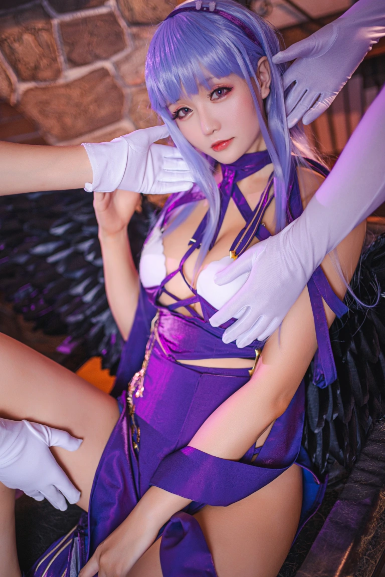星之迟迟《《琉璃之宴》 黛朵》主题写真：25张全套美图