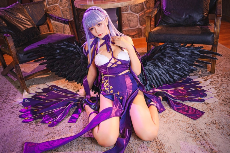 星之迟迟《《琉璃之宴》 黛朵》主题写真：25张全套美图
