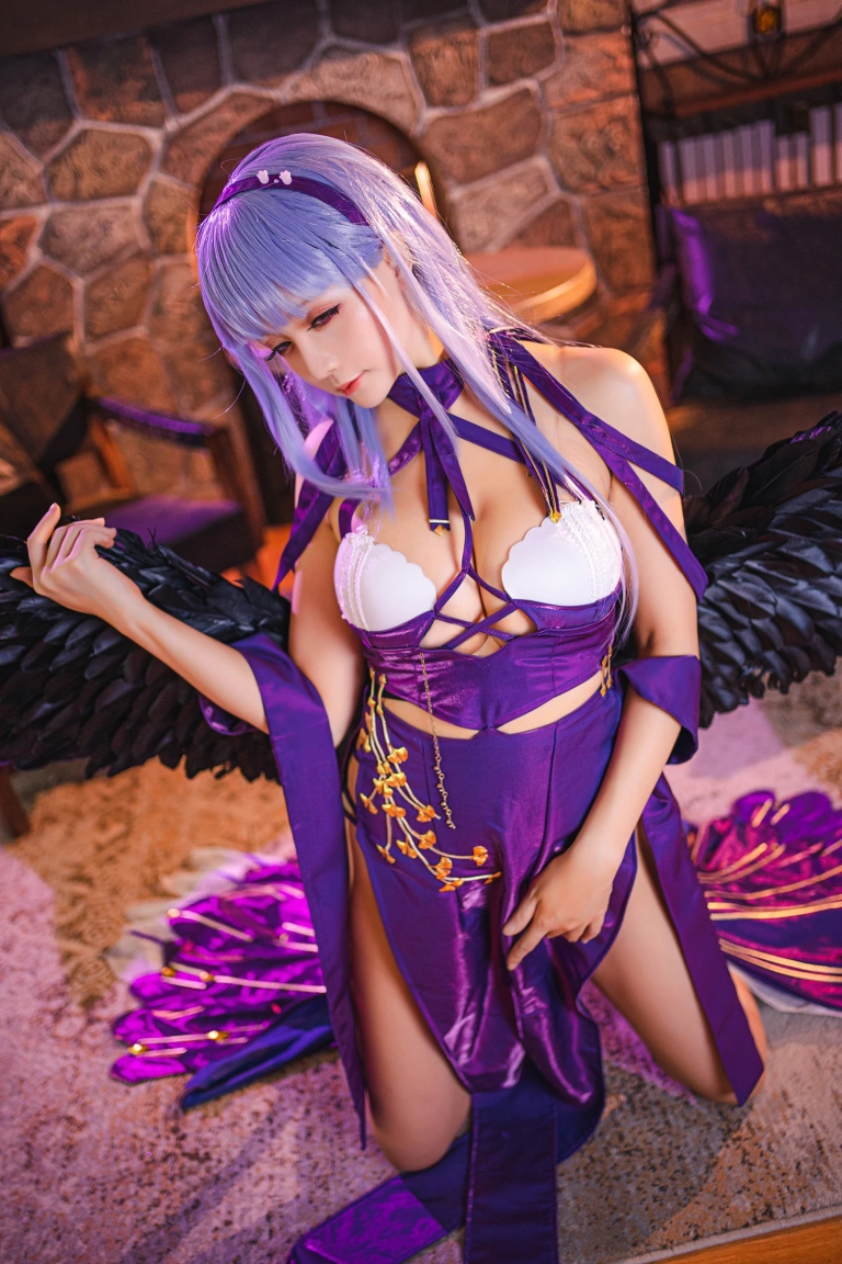 星之迟迟《《琉璃之宴》 黛朵》主题写真：25张全套美图