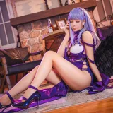 星之迟迟《《琉璃之宴》 黛朵》主题写真：25张全套美图
