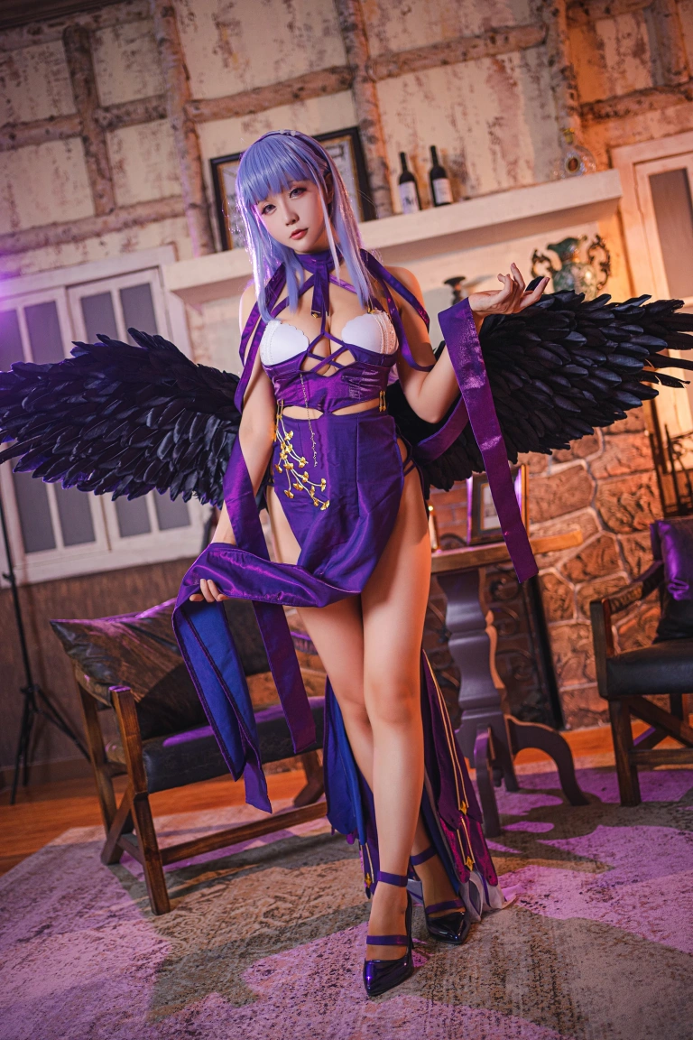 星之迟迟《《琉璃之宴》 黛朵》主题写真：25张全套美图