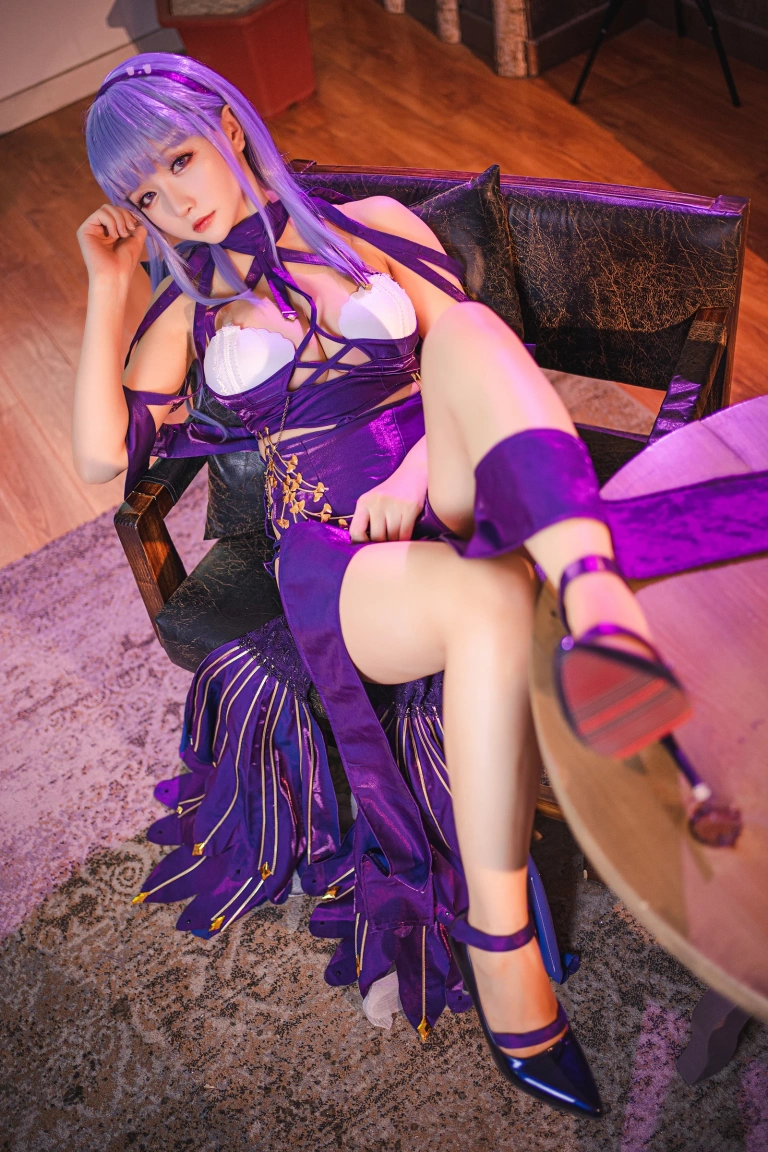 星之迟迟《《琉璃之宴》 黛朵》主题写真：25张全套美图