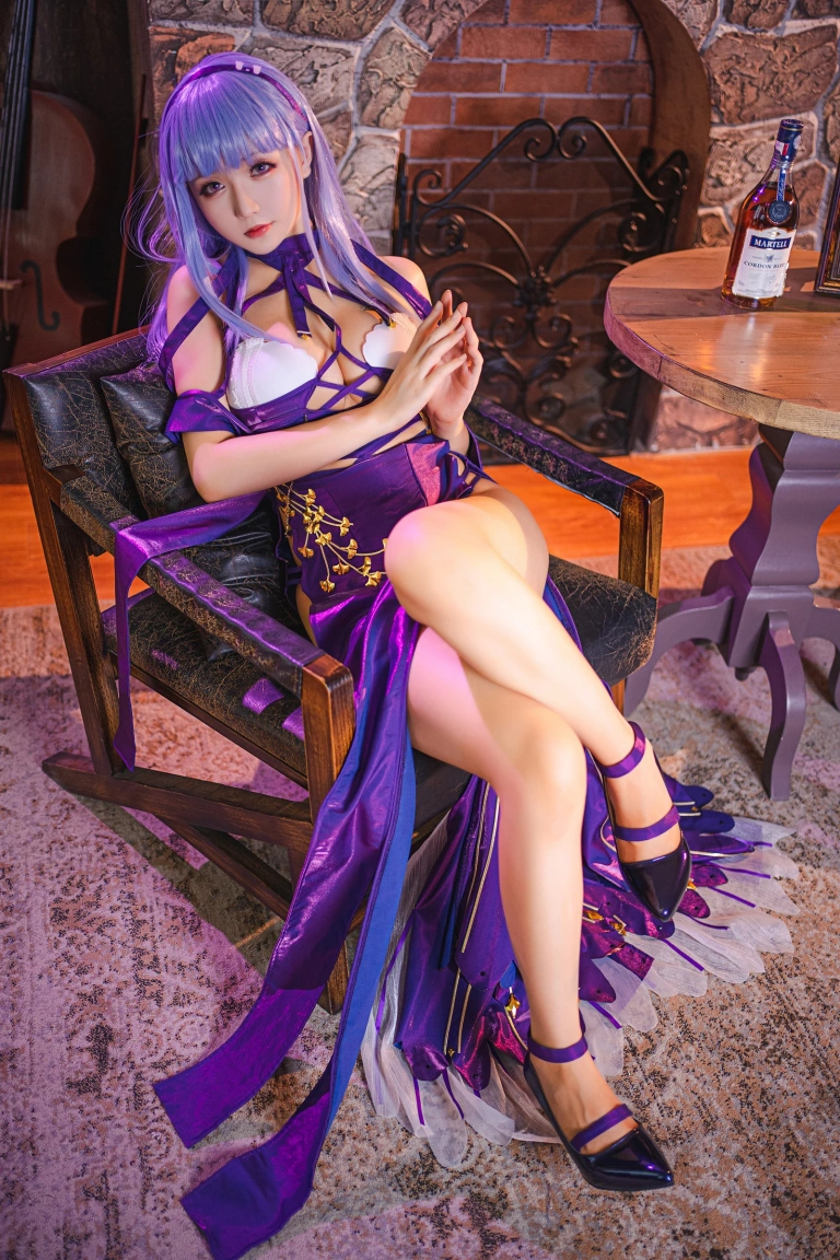 星之迟迟《《琉璃之宴》 黛朵》主题写真：25张全套美图