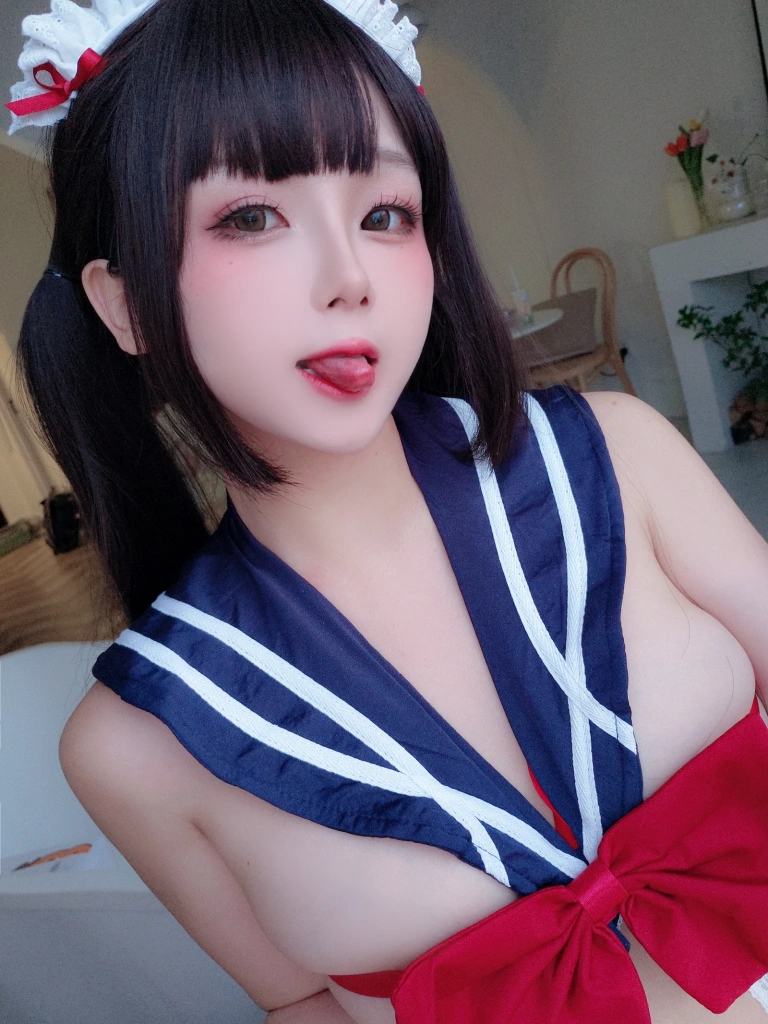日奈娇(椎名莜)《小礼物 水手服》主题写真：70张全套美图，含5个视频