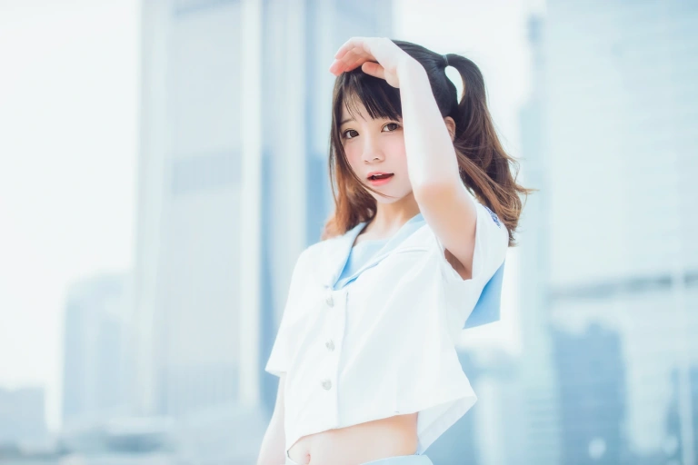 桜桃喵《少女×4》主题写真：66张全套美图