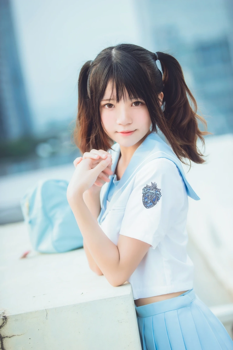 桜桃喵《少女×4》主题写真：66张全套美图