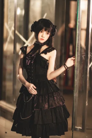 桜桃喵《少女×4》主题写真：66张全套美图