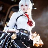 瓜希酱《鸣潮 赞妮》主题写真：20张全套美图
