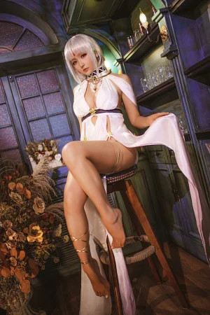 星之迟迟《《琉璃之宴》 马萨诸塞》主题写真：25张全套美图