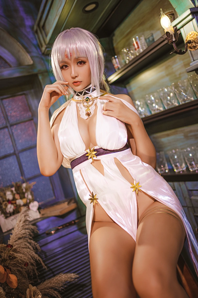 星之迟迟《《琉璃之宴》 马萨诸塞》主题写真：25张全套美图