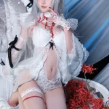 阿包也是兔娘《无期迷途 可可莉克》主题写真：29张全套美图