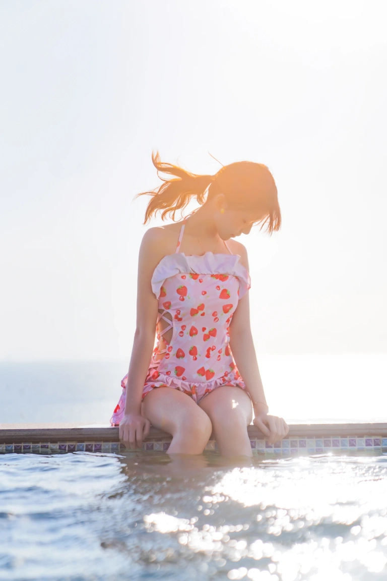 桜桃喵《甜甜×4》主题写真：53张全套美图