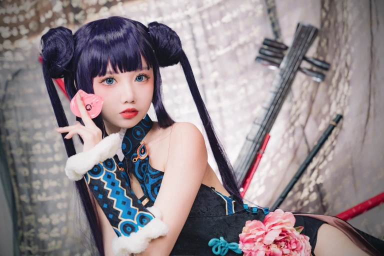 果咩酱《杨贵妃》主题写真：30张全套美图