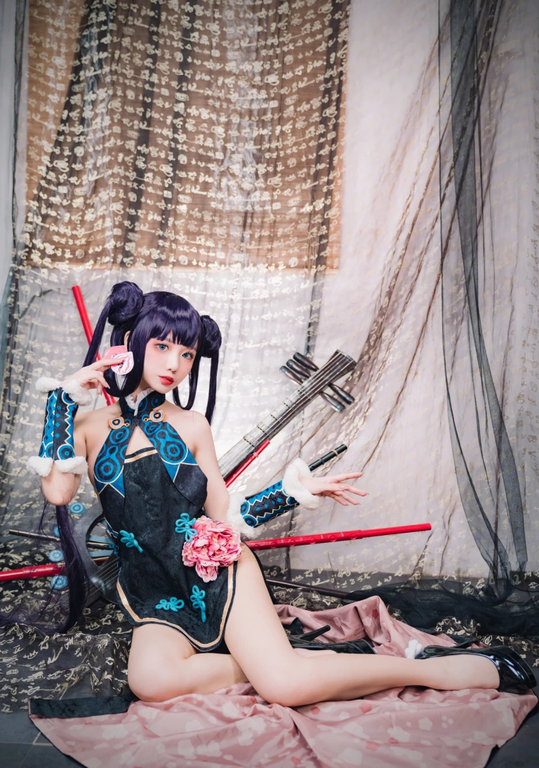 果咩酱《杨贵妃》主题写真：30张全套美图