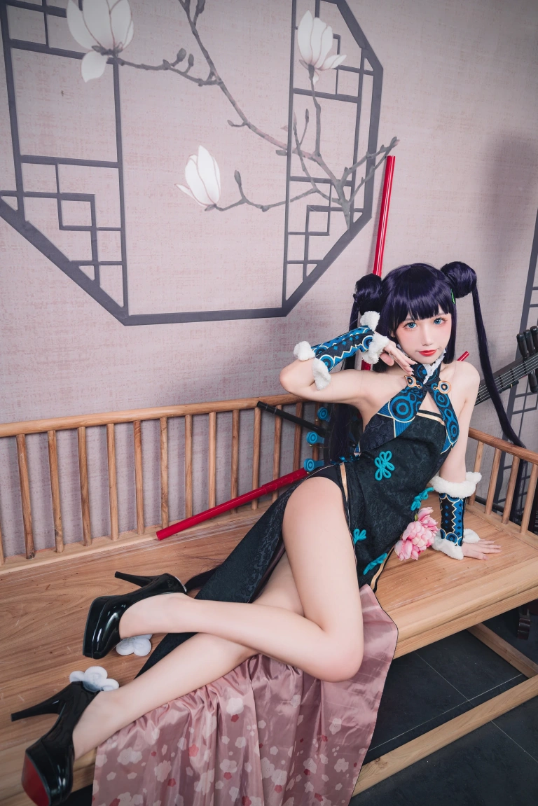 果咩酱《杨贵妃》主题写真：30张全套美图