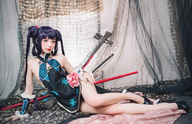 果咩酱《杨贵妃》主题写真：30张全套美图