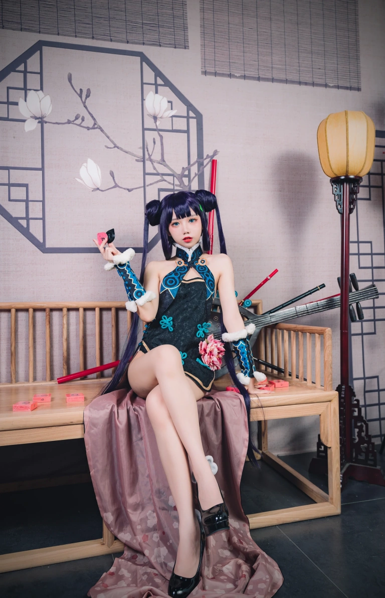 果咩酱《杨贵妃》主题写真：30张全套美图
