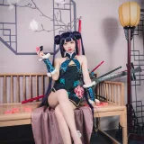 果咩酱《杨贵妃》主题写真：30张全套美图