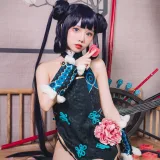果咩酱《杨贵妃》主题写真：30张全套美图