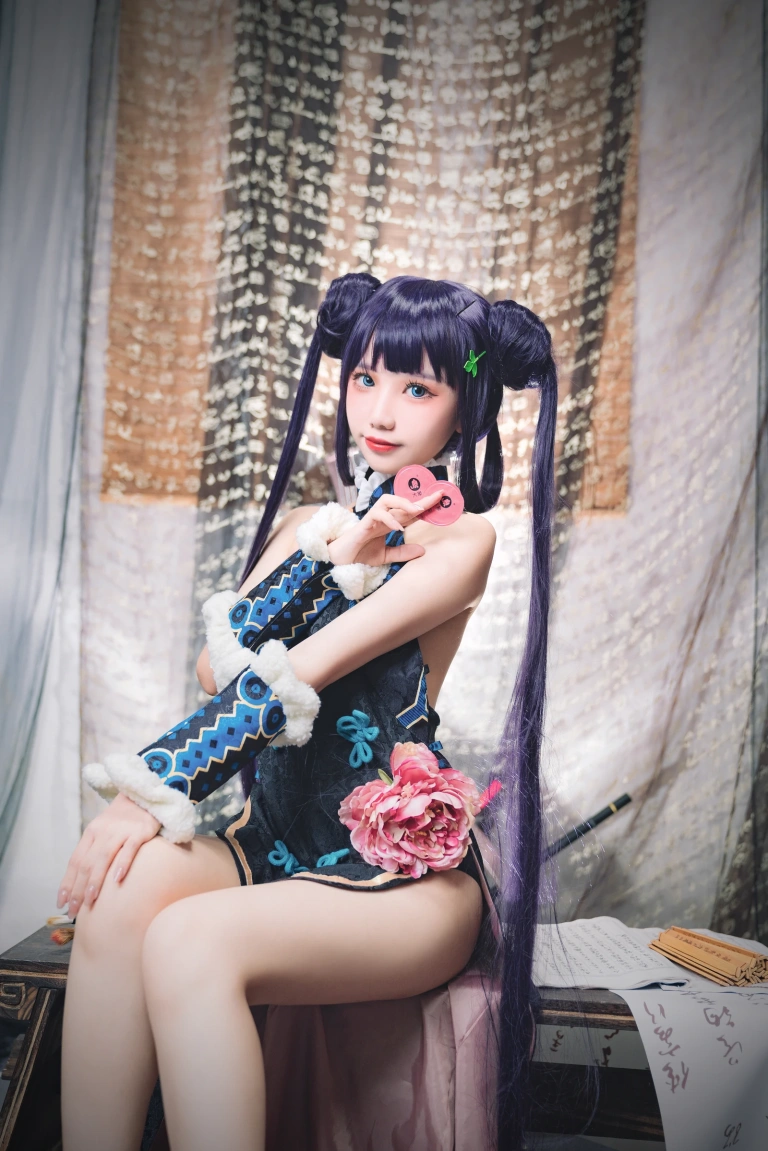 果咩酱《杨贵妃》主题写真：30张全套美图