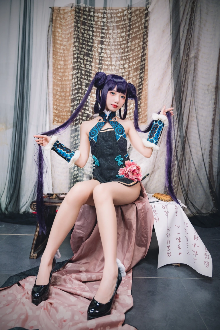 果咩酱《杨贵妃》主题写真：30张全套美图