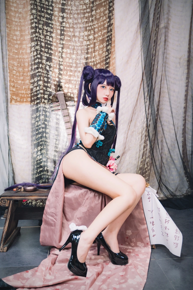 果咩酱《杨贵妃》主题写真：30张全套美图