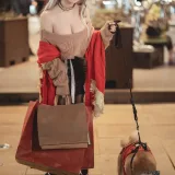 面饼仙儿《圣诞贝法》主题写真：17张全套美图