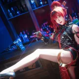 瓜希酱《鸣潮 吟霖》主题写真：27张全套美图