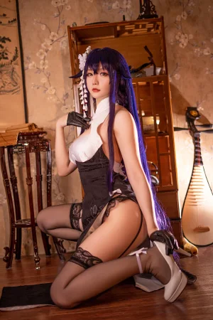 星之迟迟《《琉璃之宴》 吾妻》主题写真：25张全套美图