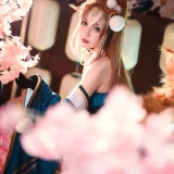 阿包也是兔娘《原神 希娜小姐》主题写真：42张全套美图