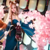 阿包也是兔娘《原神 希娜小姐》主题写真：42张全套美图