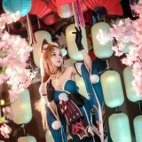 阿包也是兔娘《原神 希娜小姐》主题写真：42张全套美图