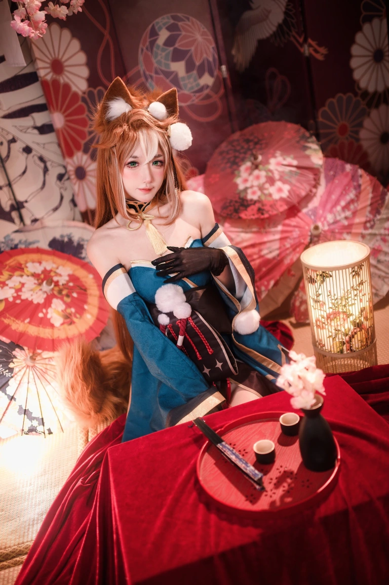 阿包也是兔娘《原神 希娜小姐》主题写真：42张全套美图