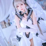 日奈娇(椎名莜)《碧蓝航线 可畏大小姐》主题写真：55张全套美图