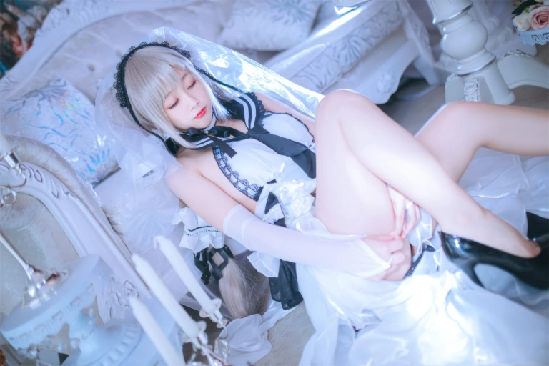 日奈娇(椎名莜)《碧蓝航线 可畏大小姐》主题写真：55张全套美图
