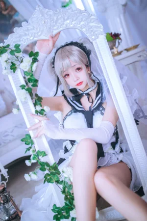 日奈娇(椎名莜)《碧蓝航线 可畏大小姐》主题写真：55张全套美图