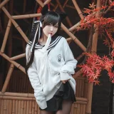 面饼仙儿《爱宕JK2》主题写真：47张全套美图，含1个视频