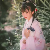 面饼仙儿《明治汉服》主题写真：22张全套美图